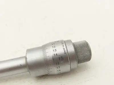 Mitutoyo 368-922 Holtest 3pt Micrometer Internal Bore Gage .500-.650" .0002"