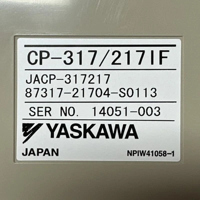 NEW Yaskawa CP-317/217IF