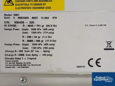 USED VWR VWR ULT Freezer, Model 5706