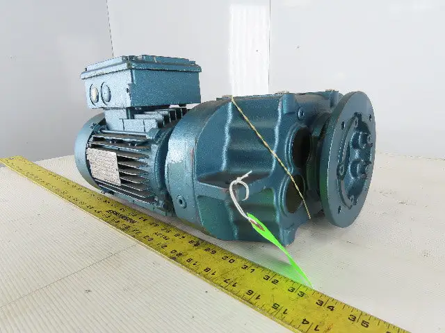 Sew DFT80K4 51.70:1 Ratio .75Hp 230/460V Parallel Gear Motor