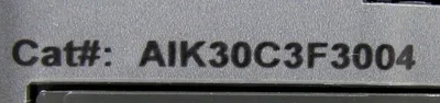 USED GENERAL ELECTRIC AIK30C3F3004 MICROVERSATRIP PLUS UNIT 3000A-3000A