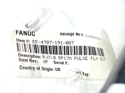 New | in-Stock FANUC EE-4707-191-007 Robot Parts Michigan US | Maverick Industrial Sales #1483216