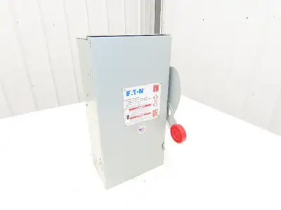 Eaton DH362URK Safety Disconnect Switch 60A 600V Non-Fusible 3 Pole 3R Enclosure
