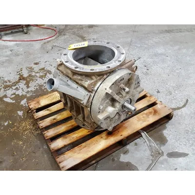 Used 12.5" Waeschle Rotary Valve (Parts), Stainless Steel