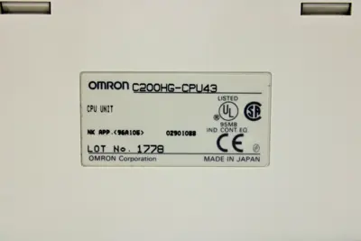 USED OMRON C200HG-CPU43