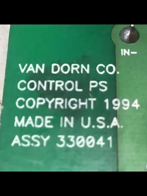 USED VAN DORN PC330-041