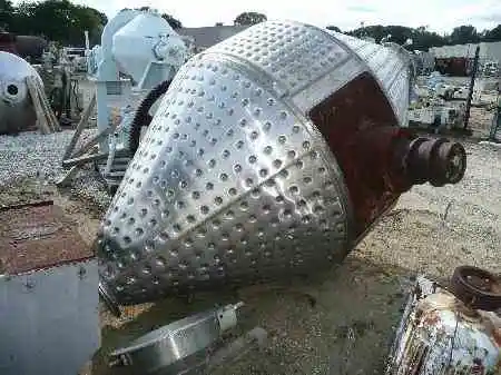 Used GEMCO NA Double Cone - V Rotary Vacuum Dryers New Jersey US | Phoenix Equipment Corp #174693