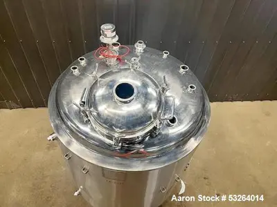 INOX Industries 275 Gallon Jacketed Reactor With Agitator