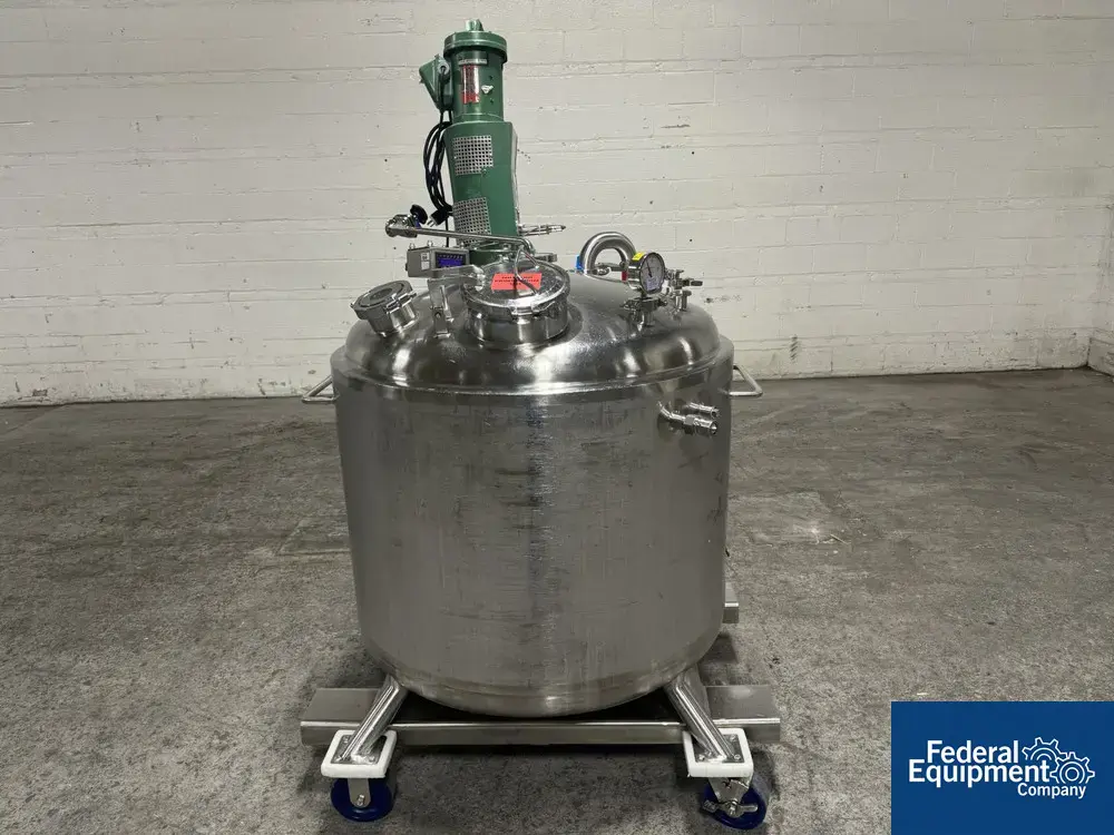USED Precision 600 Liter Precision Stainless Reactor, 316L S/S, 45/100#