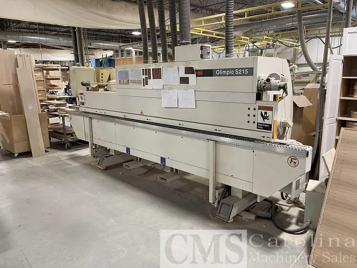Used SCMI OLIMPIC S215 EDGEBANDER Edge Banders North Carolina US | CAROLINA MACHINERY SALES #421290
