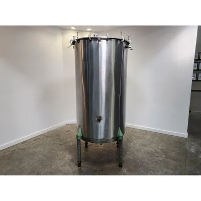 Used 300 Gallon Stainless Steel Liquid Strainer Basket Tank