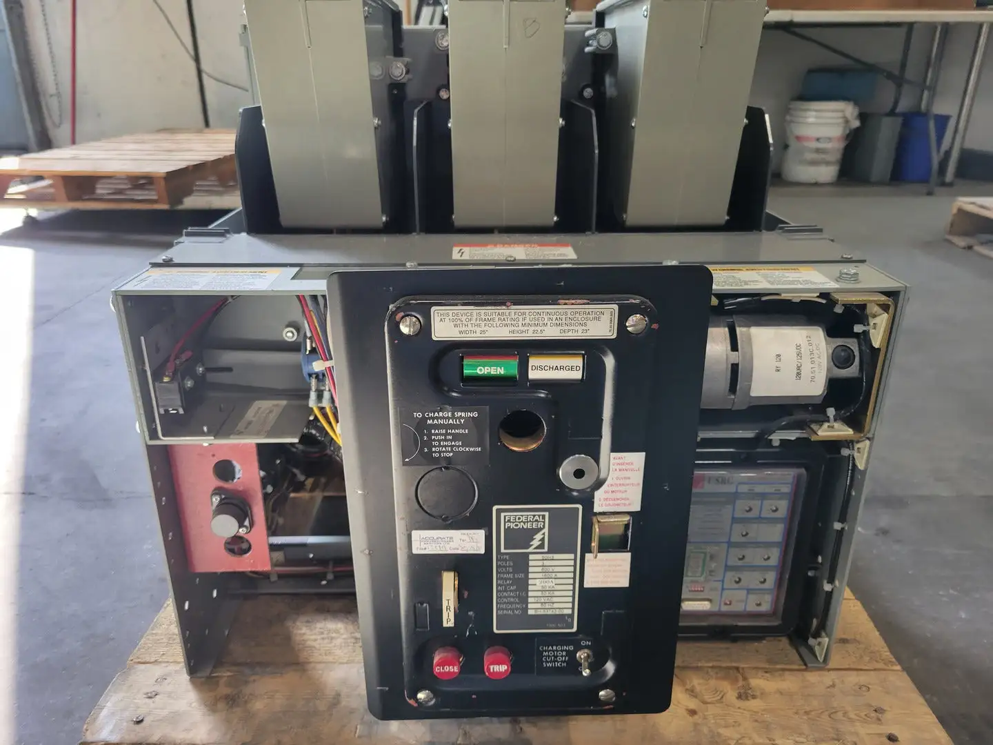 Used FEDERAL PIONEER 50H3 Switchgears British Columbia CA | Lenmark #1427012