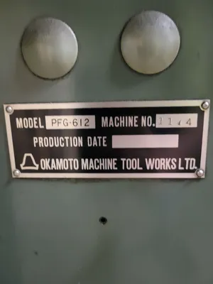 OKAMOTO PFG-612 Reciprocating Surface Grinders | 520 Machinery Sales LLC (4)