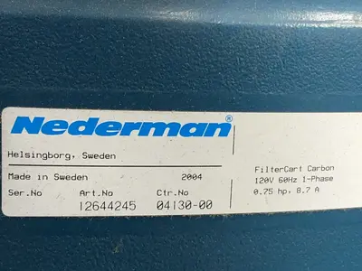 Used 2004 NEDERMAN 12644245 Dust Collectors Ohio US | HGR 24 #1413211