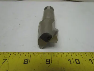 Clarkson 32mm SS Slot Drill 2-Flute M25x1.25 Screw Shank HSS 4" OAL 178mm Lead