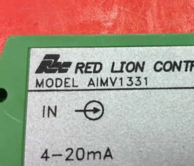 Red Lion AIMV1331 Isolated Signal Converter. 3A