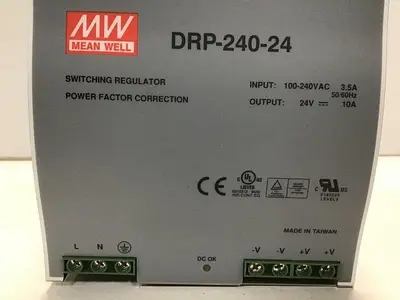 USED MEAN WELL DRP-240-24
