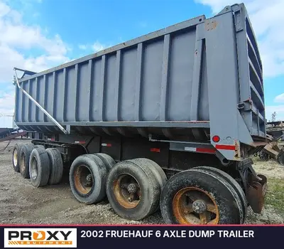 Used 2002 FRUEHAUF 6 AXLE DUMP TRAILER Dump Trailers Michigan US | Proxy Equipment #1388700