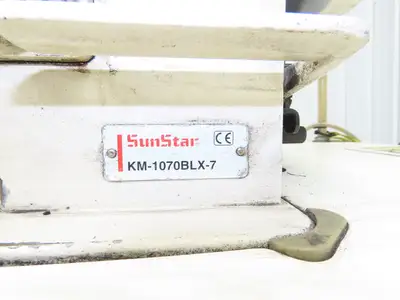 KM-1070BLX-7 Fortuna Industrial Sewing Embroidery Servo Machine 230VAC 1Ph *Read