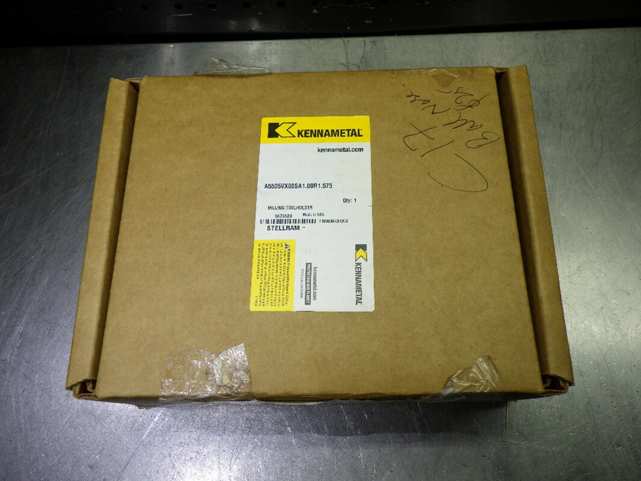 Kennametal M12 1" 2 Flute Coolant Thru Endmill Head A5505VX08SA1.00R1.575 (LOC288A)