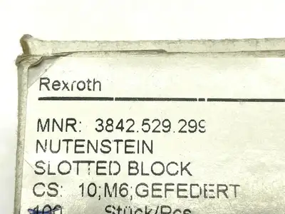 New | in-Stock Bosch Rexroth 3 842 529 299 Misc Fasteners Michigan US | Maverick Industrial Sales #1400049