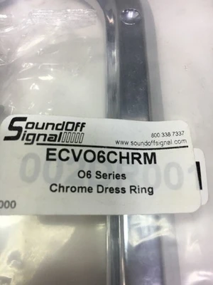 NEW SoundOff Signal ECV06CHRM