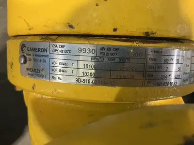 Used CAMERON 9D510025144121 Pumps Ohio US | HGR 24 #1315040