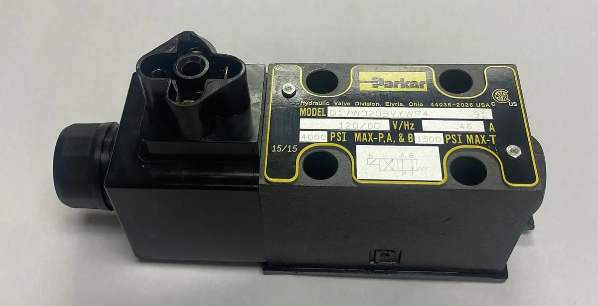 New | in-Stock PARKER D1VW020BVYWF4 Pump & Valve Parts Ohio US | Surplus Asset Holdings #1233529