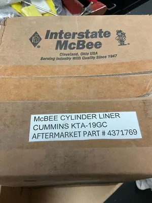 Interstate McBee Cylinder Liner PN: 4371769