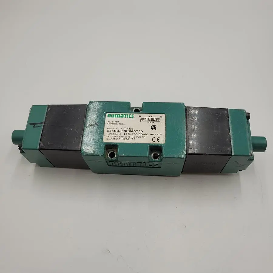 Used NUMATICS ASCO NUMATICS ASCO - SOLENOID VALVE 554SS500K046T30 Solenoid Valves | ND Industrial Surplus #1219603