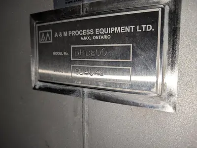 Used A&M PROCESS EQUIPMENT LTD. DRB800 Ribbon Blenders British Columbia CA | Steep Hill Equipment Solutions #1293655