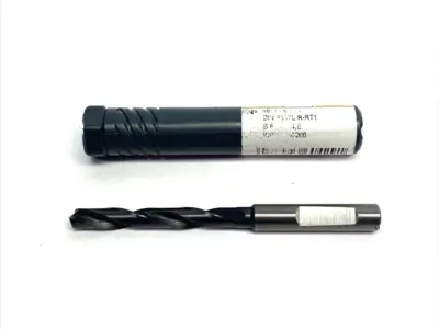 USED GUHRING DRILL, 1/4 5XD, RT 100 U, CARBIDE, NANO-FIREX, COOLANT THR