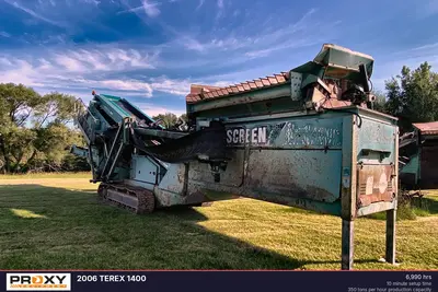 Used 2006 TEREX 1400 Vibratory Screens Wisconsin US | Proxy Equipment #1385092