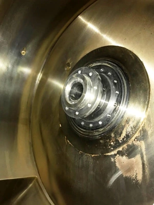 Heinkel HF 1000.1 Inverting Filter centrifuge, Hastelloy C.