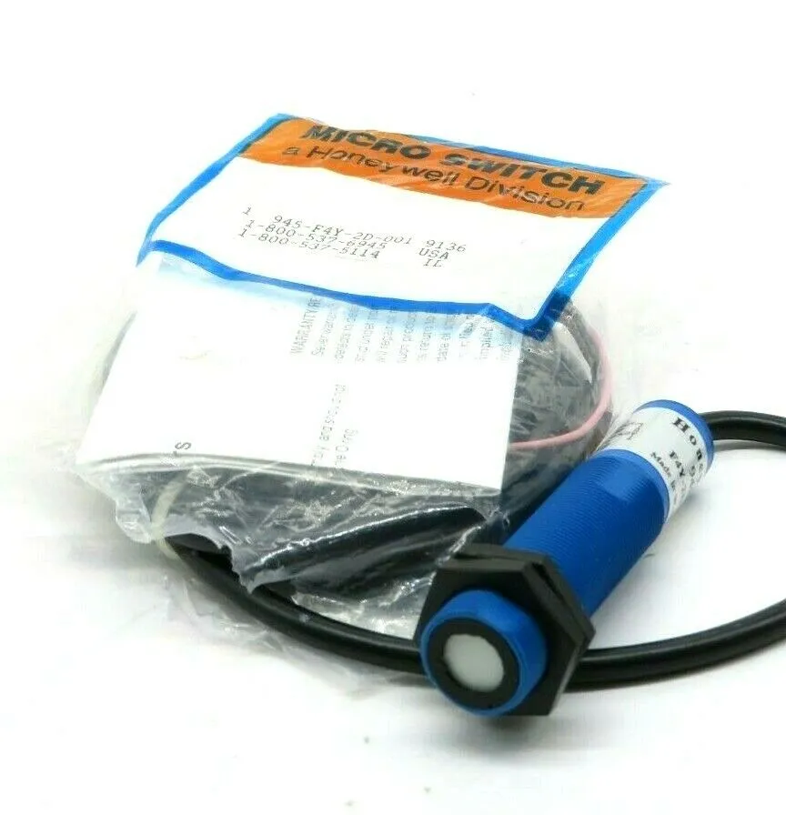 NEW HONEYWELL 945-F4Y-2D-001 ULTRASONIC SENSOR 945F4Y2D001