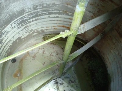 6,300L S/S Enc Half Coil Mixing Tank