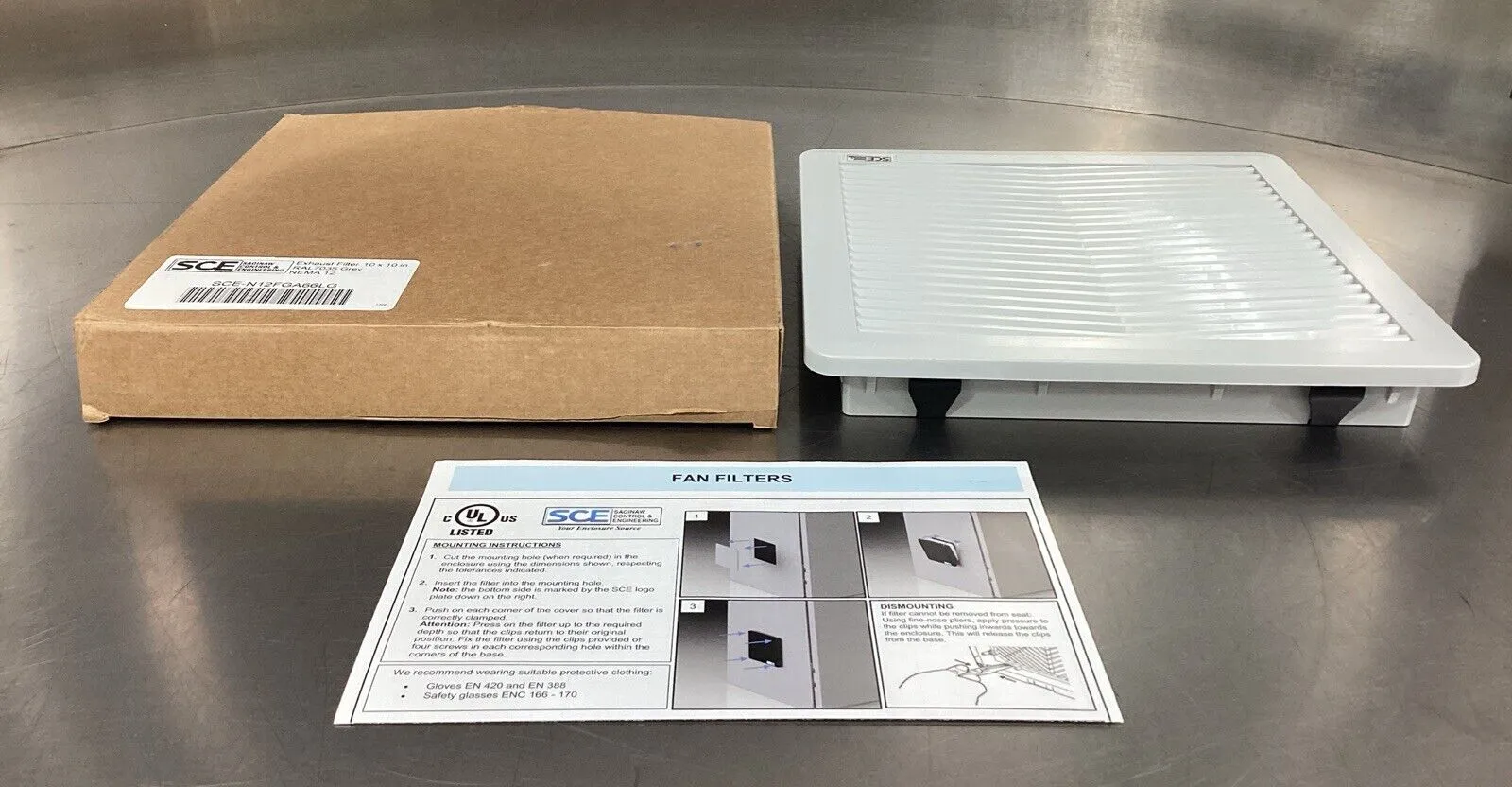 Saginaw Control & Engineering SCE-N12FGA66LG Exhaust Filter. 5B-16