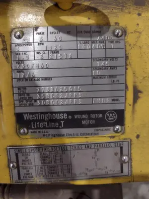 5 TON CONCO HEAVY DUTY OVERHEAD CRANE HOIST: STOCK #20381