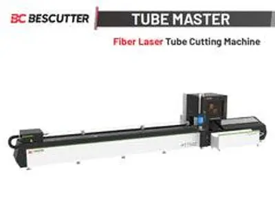 2026 Bescutter FLY PRO 5'X10' | 1500W - 6000W IPG | Fiber Laser Metal Sheet and Pipe Cutter Full Enclosure with Parallel Shuttle Table