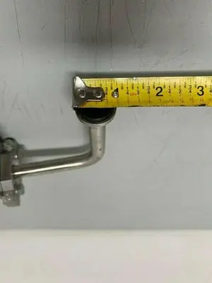 USED GEA TUCHENHAGEN TYPE H-A/P 1/2" TO 1/2" MZ-0000Z/52/0/20 FILLING NOZZLE HEAD