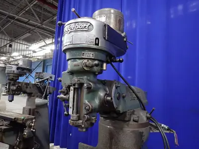 Bridgeport 9" X 42" Vertical Mill