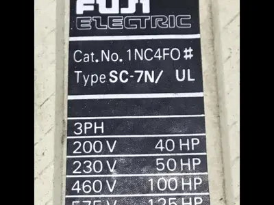 USED FUJI ELECTRIC SC-7N/UL 1NC4F0