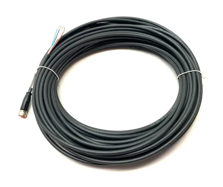 Used BECKHOFF SINGLE ENDED POWER CABLE M8 4-PIN TO LEADS, 20M LENGTH Cable & Wire | Maverick Industrial Sales #1111483