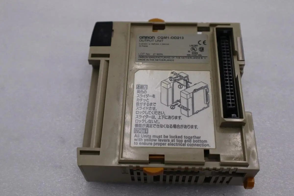 OMRON OUTPUT UNIT 5-24VDC  CQM1-0D213 STOCK L-507-C