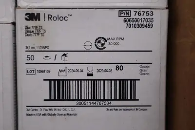 76753 3M ROLOC Grinding / Sanding Wheels (Lot of 500) STOCK H41