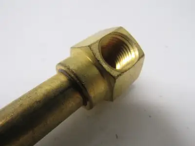 HELB1414L8.5 Male Brass Mold Cooling Extension Elbow Brass 1/4" NPT Lot of 9