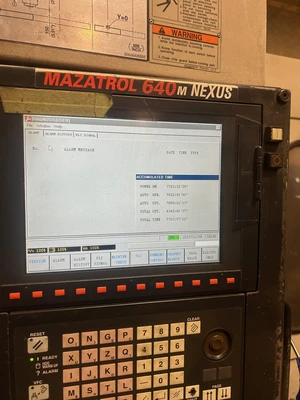 2003 Mazak Nexus VCN 410A Vertical Machining Center with Pallet Changer