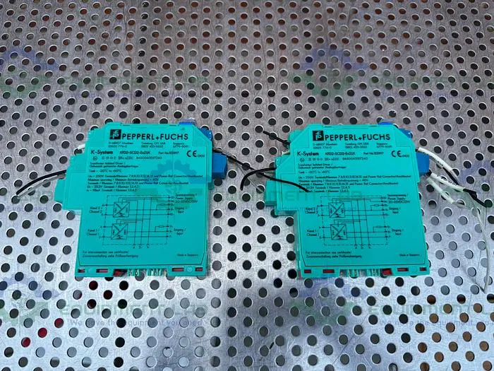 Used LOT OF 2 - PEPPERL FUCHS KFD2-SCD2-EX2.LK SIGNAL ISOLATOR SAFETY BARRIER Electronics & Components | Equipment Lab #486538