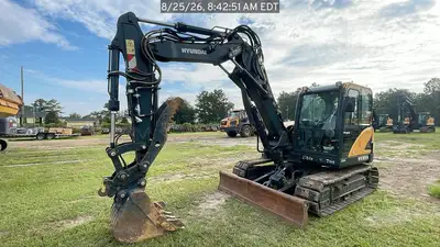 Used 2024 HYUNDAI HX85A Crawler Excavators Georgia US | National Equipment Dealers #1422218
