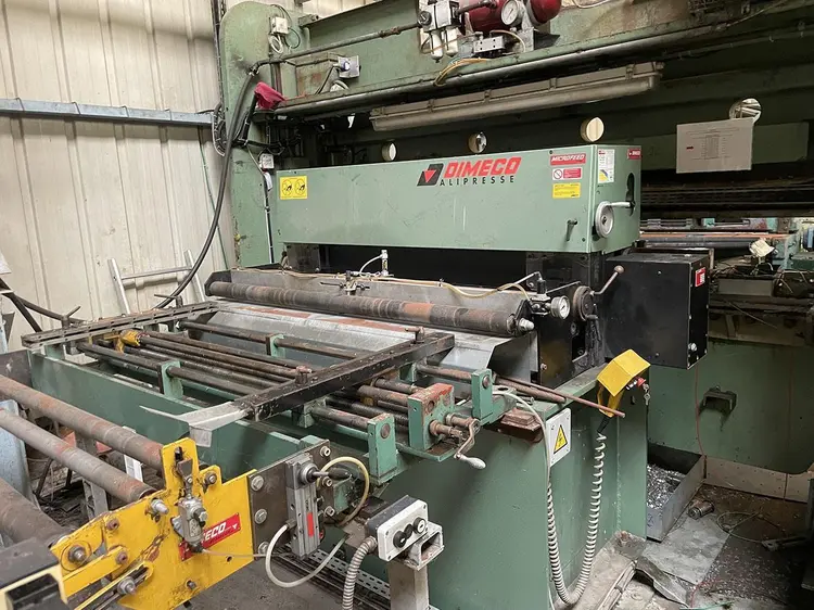 Used DIMECO MIRCROFEEDER 1160/J 1550 X 2.25 MM Coil Straighteners | Apt International N.V #373207